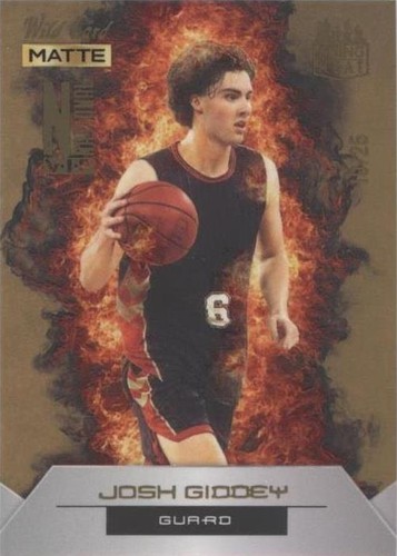 2022 Wild Card MATTE National Convention - Josh Giddey #RHN-11