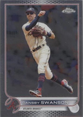 2022 Topps Chrome - Dansby Swanson #46