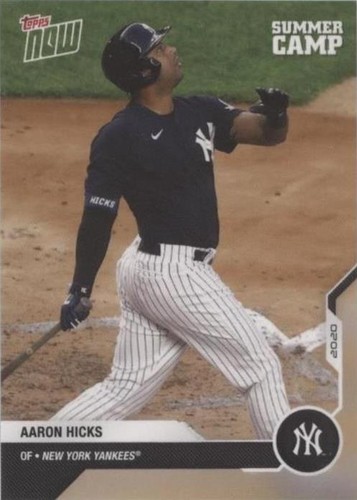 2020 Topps Now Road to Opening Day - Aaron Hicks #OD-512