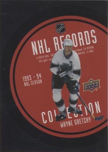 2021-22 Upper Deck Extended Series - Wayne Gretzky #RB-20