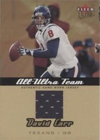 2005 Fleer Ultra David Carr #AU-DC