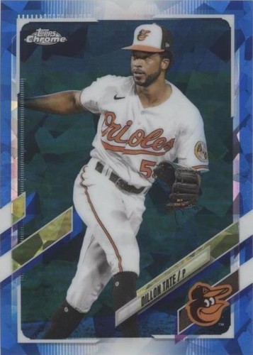 2021 Topps Chrome Update Series Sapphire Edition - Dillon Tate #US242