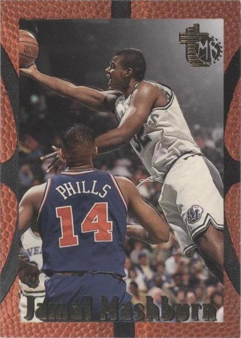 Topps 1994-95 en relieve - Jamal Mashburn #22