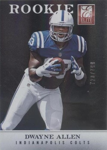 2012 Elite Dwayne Allen #131