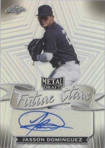 2021 Leaf Metal Draft - Jasson Dominguez #FS-JD1
