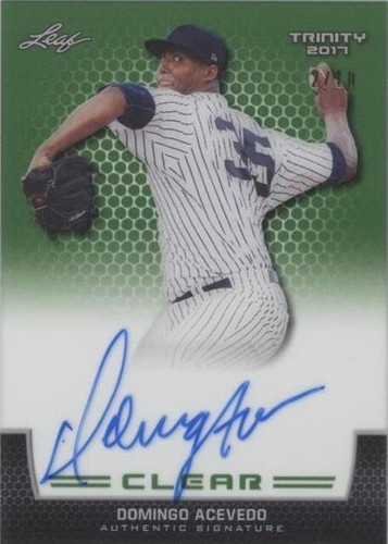 2017 Leaf Trinity - Domingo Acevedo #CA-DA1