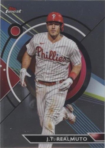 2023 Topps Finest - J.T. Realmuto #71
