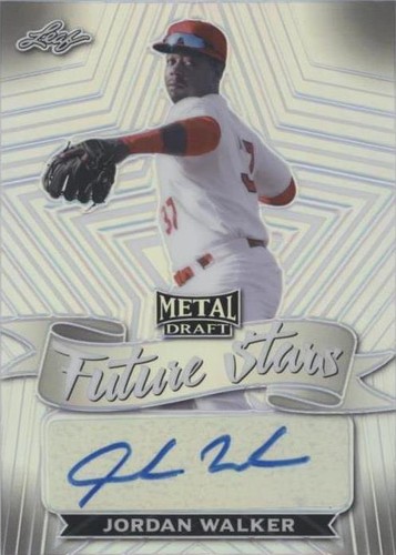 2021 Leaf Metal Draft - Jordan Walker #FS-JW1