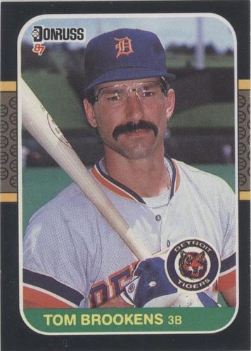 1987 Donruss - Tom Brookens #296