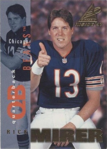 1997 Pinnacle Inside Rick Mirer #73