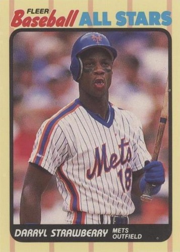 1989 Fleer Baseball All Stars - Darryl Strawberry #39