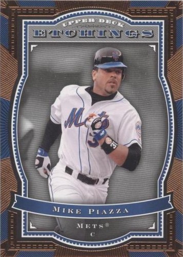 2004 Upper Deck Etchings - Mike Piazza #10
