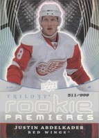 2008-09 Upper Deck Trilogy - Justin Abdelkader #139