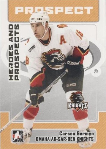 2006-07 In the Game Heroes and Prospects - Carsen Germyn #35