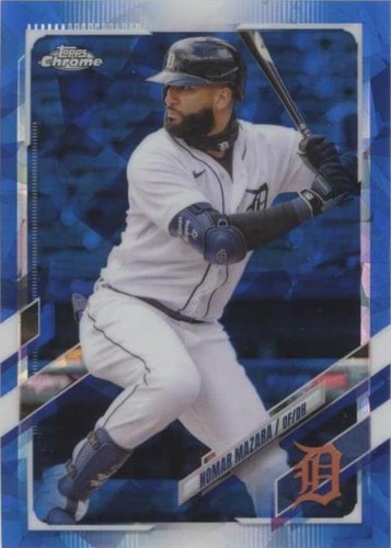 2021 Topps Chrome Update Series Sapphire Edition - Nomar Mazara #US40