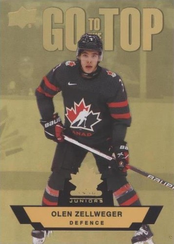 2023 Upper Deck Team Canada Juniors - Olen Zellweger #GT-3