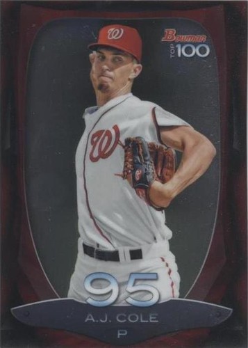 2013 Bowman - A.J. Cole #BTP-95