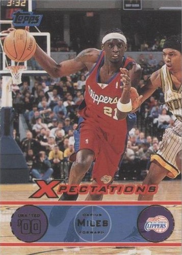 2001-02 Topps Xpectations - Darius Miles #75