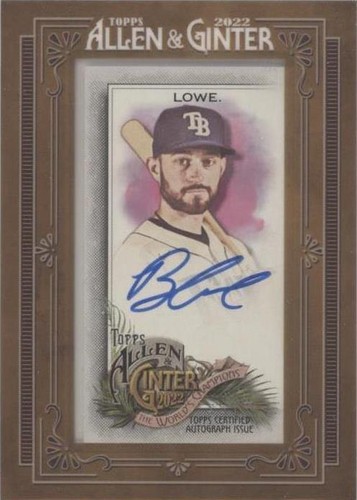 2022 Topps Allen & Ginter - Brandon Lowe #MA-BL