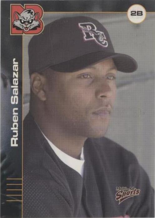 2001 Multi-Ad Sports New Britain Rock Cats - Ruben Salazar #26