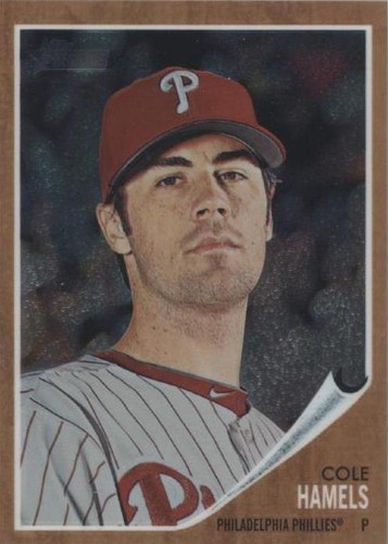 2011 Topps Heritage - Cole Hamels #C10