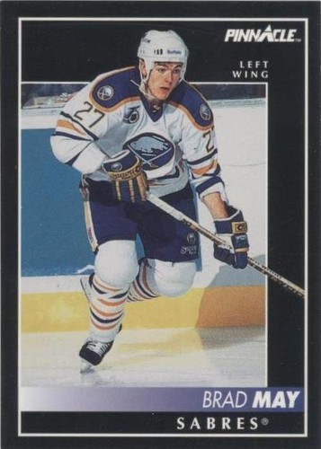 1992-93 Pinnacle - Brad May #197