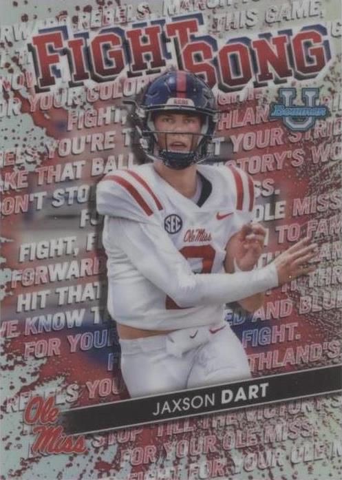 2022-23 Bowman's Best University Jaxson Dart #FS-9