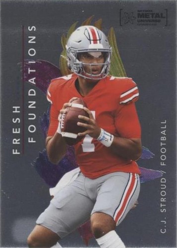 2022 Skybox Metal Universe Champions C. J. Stroud #FF10