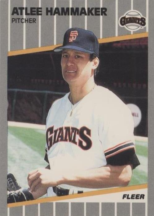 1989 Fleer - Atlee Hammaker #329