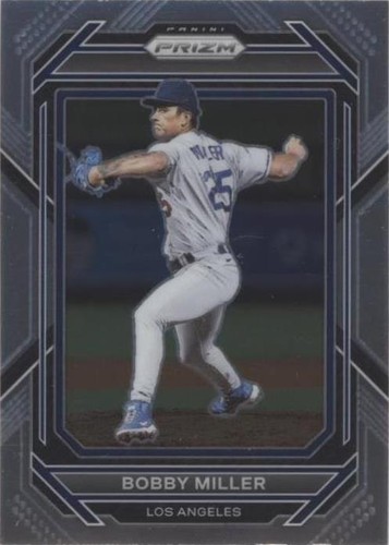 🔥 BOBBY MILLER DODGERS 2023 Panini Select - Tie-Dye Prizm