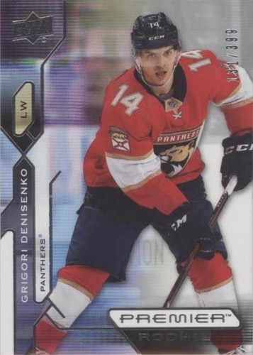 2021-22 Upper Deck Premier - Grigori Denisenko #126
