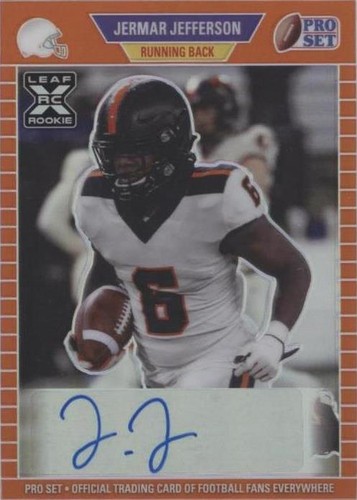 2021 Leaf Pro Set Metal Jermar Jefferson #PA-JJ2