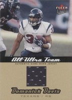 2005 Fleer Ultra Domanick Davis #AU-DD