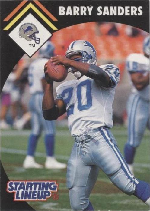 1995 Kenner Starting Lineup Barry Sanders #20
