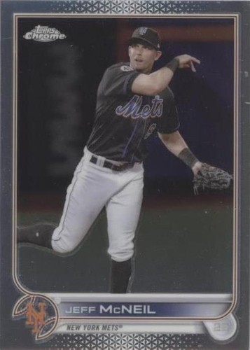 2022 Topps Chrome Sonic - Jeff McNeil #2