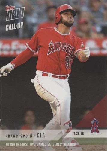 2018 Topps Now - Francisco Arcia #519