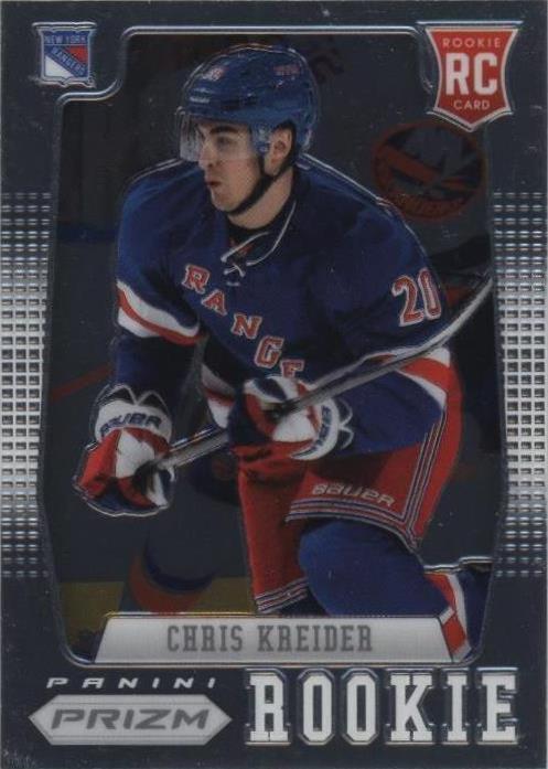 2012-13 帕尼尼新秀选集 - Chris Kreider #99