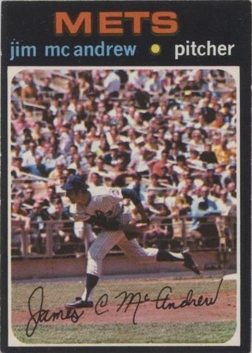1971 O-Pee-Chee - Jim McAndrew #428