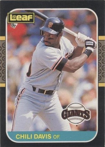 1987 Leaf Canadian - Chili Davis #208