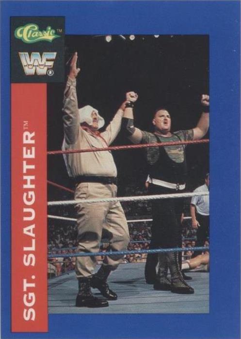1991 Classic WWF Superstars - Sgt. Slaughter #97