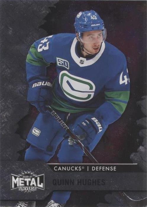 2020-21 Skybox Metal Universe - Quinn Hughes #35