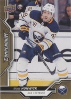 2018-19 Upper Deck Compendium - Matt Hunwick #492