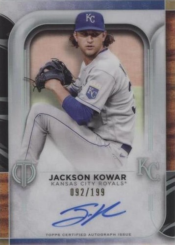 2022 Topps Tribute - Jackson Kowar #TA-JK