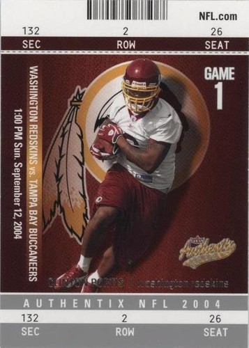 2004 Fleer Authentix Clinton Portis #27