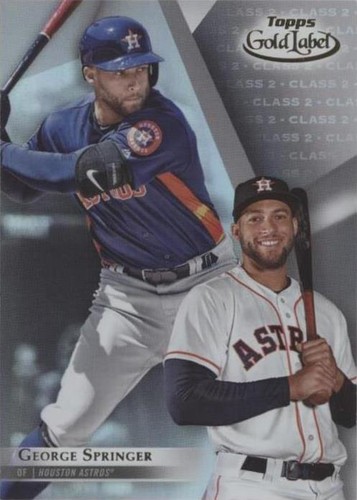 2018 Topps Gold Label - George Springer #48