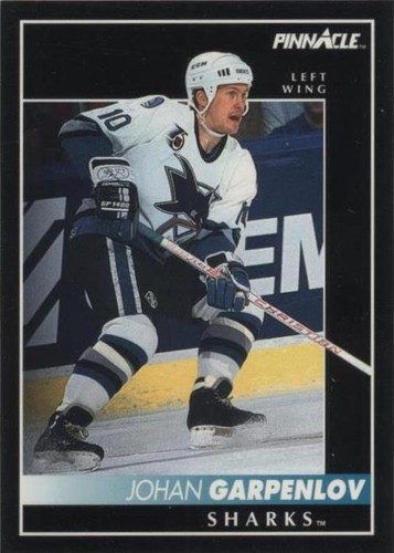 1992-93 Pinnacle - Johan Garpenlov #122
