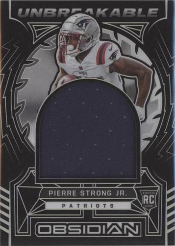 2022 Panini Obsidian Pierre Strong Jr. #UM-PST