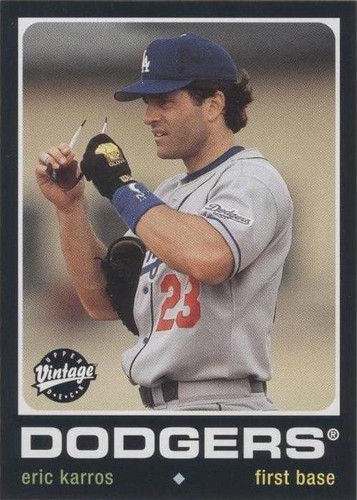 2002 Upper Deck Vintage - Eric Karros #185