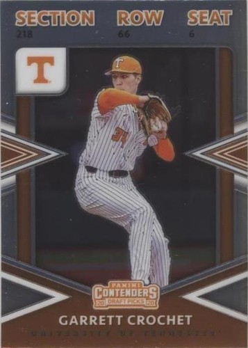 2020 Panini Elite Extra Edition - Garrett Crochet #CT-GC