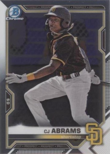 2021 Bowman - C.J. Abrams #BCP-14